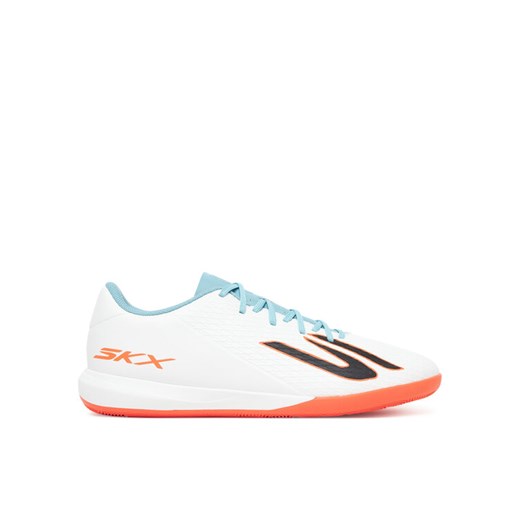 Buty do piłki nożnej Skechers Club Ic 252136 WTQP Biały ze sklepu eobuwie.pl w kategorii Buty sportowe męskie - zdjęcie 185712697