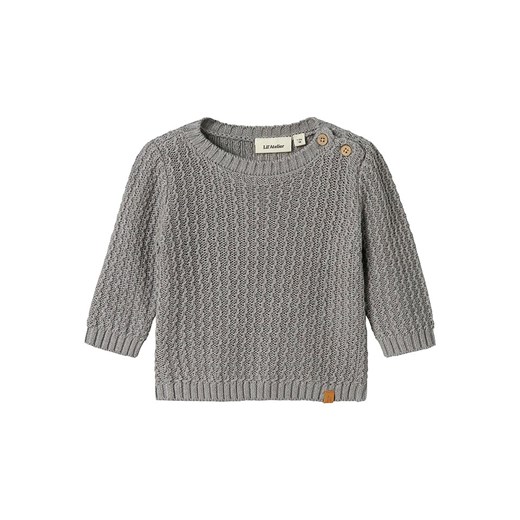Lil Atelier Sweter &quot;Kanto&quot; w kolorze szarym ze sklepu Limango Polska w kategorii Odzież dla niemowląt - zdjęcie 185713297