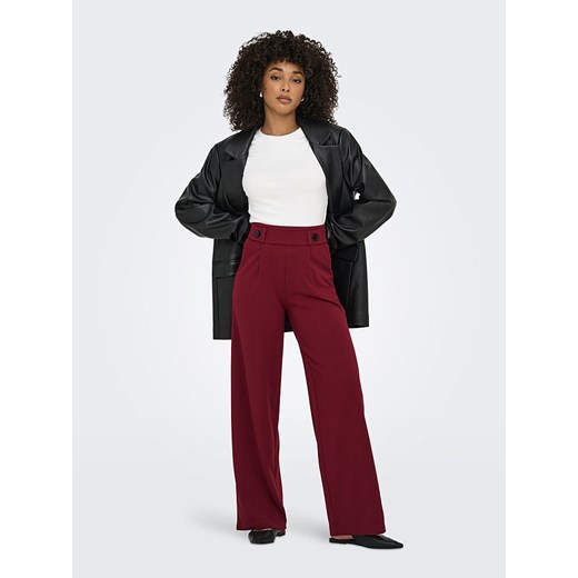 JDY Spodnie &quot;Geggo&quot; w kolorze czerwonym Jdy M/L30 Limango Polska okazja