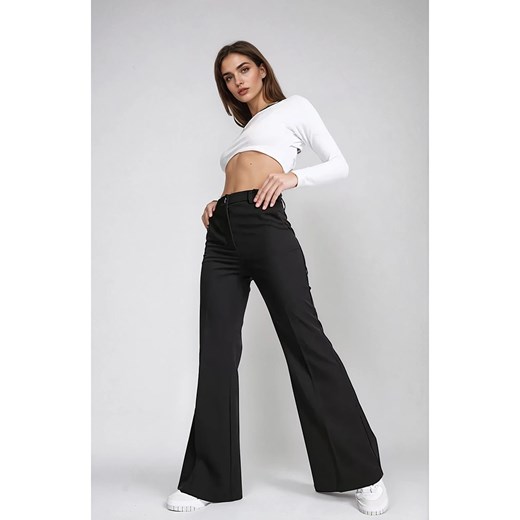 Monki Spodnie w kolorze czarnym Monki 36 okazja Limango Polska