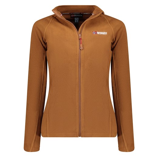 Geographical Norway Kurtka polarowa &quot;Tug&quot; w kolorze jasnobrązowym ze sklepu Limango Polska w kategorii Bluzy damskie - zdjęcie 185713558