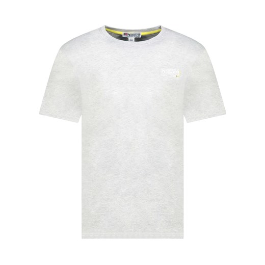 Geographical Norway Koszulka &quot;Jilva&quot; w kolorze szarym ze sklepu Limango Polska w kategorii T-shirty męskie - zdjęcie 185713586