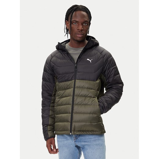 Puma Kurtka puchowa Packlite 685221 70 Khaki Regular Fit ze sklepu MODIVO w kategorii Kurtki męskie - zdjęcie 185713659