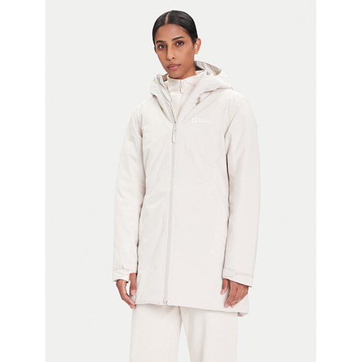 Jack Wolfskin Kurtka zimowa Heidelstein Ins 1115681 Beżowy Regular Fit ze sklepu MODIVO w kategorii Kurtki damskie - zdjęcie 185713696