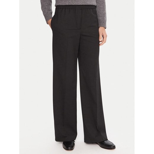Weekend Max Mara Spodnie materiałowe Petra 2525136032 Czarny Regular Fit ze sklepu MODIVO w kategorii Spodnie damskie - zdjęcie 185713705
