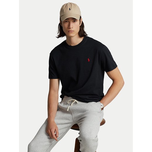 Polo Ralph Lauren T-Shirt 710707087002 Czarny Classic Fit ze sklepu MODIVO w kategorii T-shirty męskie - zdjęcie 185713716