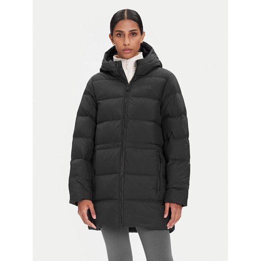 Jack Wolfskin Kurtka puchowa Frozen Palace A65096 Czarny Regular Fit ze sklepu MODIVO w kategorii Kurtki damskie - zdjęcie 185713725