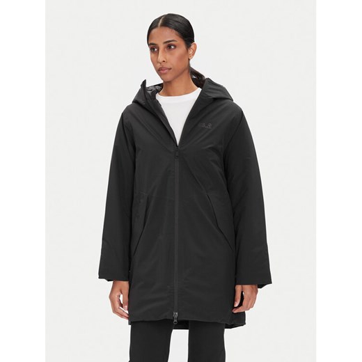 Jack Wolfskin Kurtka zimowa Frost Haven A65091 Czarny Regular Fit ze sklepu MODIVO w kategorii Kurtki damskie - zdjęcie 185713748