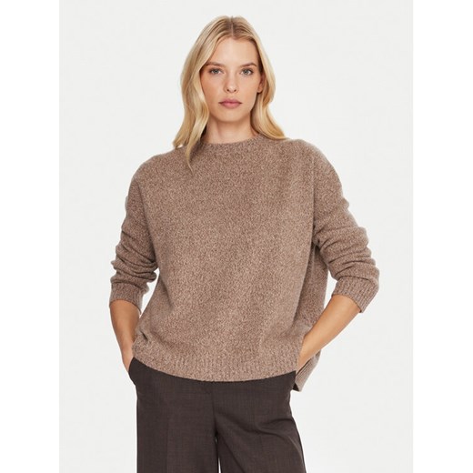Weekend Max Mara Sweter Sibari 2525366152 Brązowy Relaxed Fit ze sklepu MODIVO w kategorii Swetry damskie - zdjęcie 185713776