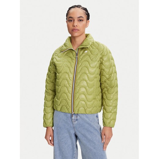 K-Way Kurtka przejściowa Soje K71421W Zielony Slim Fit ze sklepu MODIVO w kategorii Kurtki damskie - zdjęcie 185713786