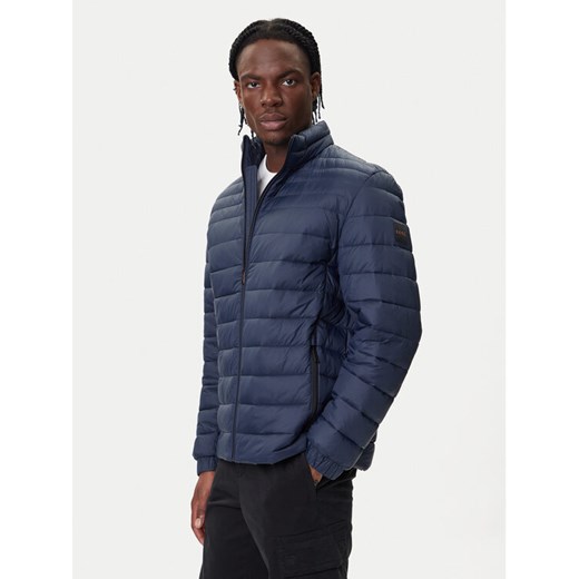 BOSS Kurtka zimowa Oden2 50549252 Granatowy Slim Fit ze sklepu MODIVO w kategorii Kurtki męskie - zdjęcie 185713806
