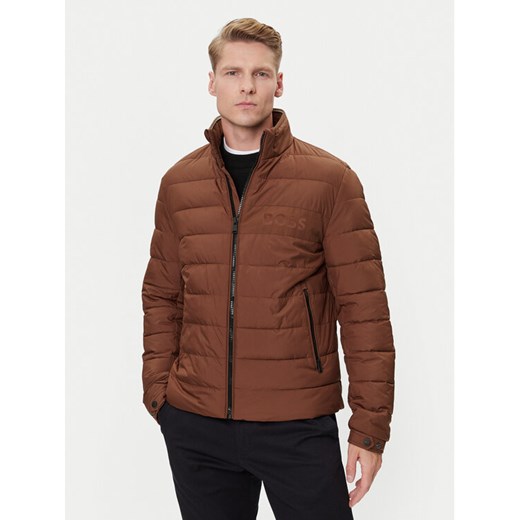 BOSS Kurtka przejściowa H-Cenitos 50519237 Beżowy Regular Fit ze sklepu MODIVO w kategorii Kurtki męskie - zdjęcie 185713836