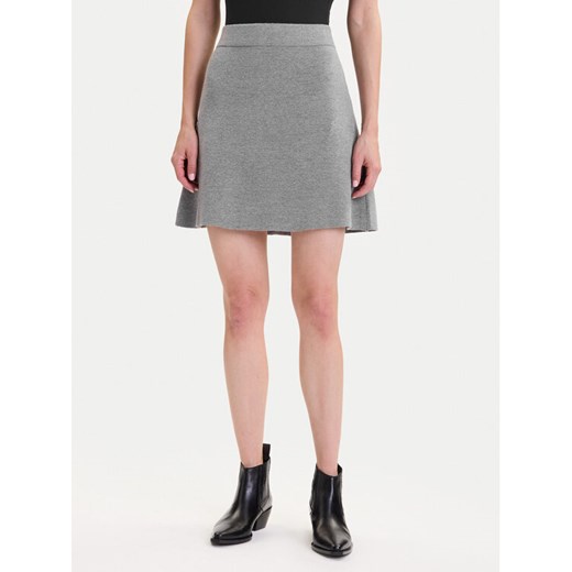 Vero Moda Spódnica mini Saba 10325944 Szary Regular Fit ze sklepu MODIVO w kategorii Spódnice - zdjęcie 185713855