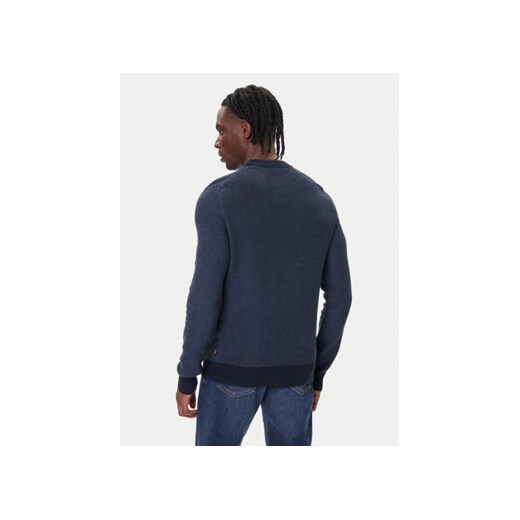 BOSS Sweter Klapok 50548673 Niebieski Regular Fit S MODIVO