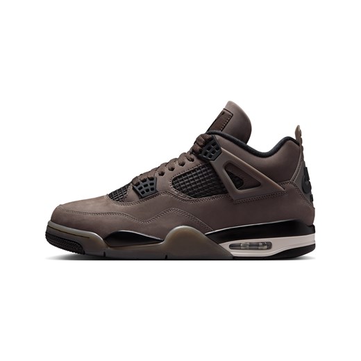 Buty męskie Air Jordan 4 Retro „Cave Stone and Black” - Szary ze sklepu Nike poland w kategorii Buty sportowe męskie - zdjęcie 185716038