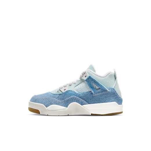 Buty dla małych dzieci Jordan 4 Retro „Worn Blue” - Biel Jordan 29.5 Nike poland