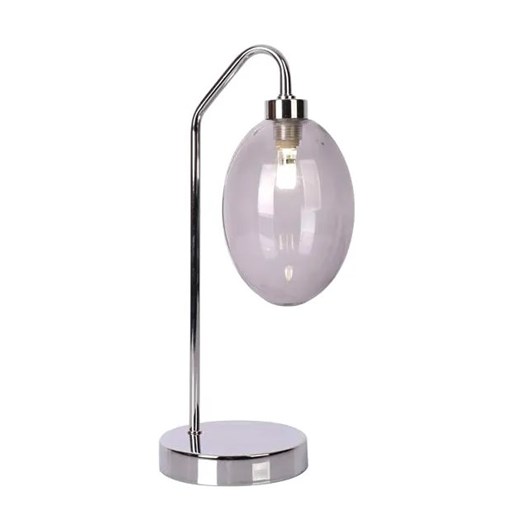 Lampa stolowa ze szklanym kloszem - W5-G37 ze sklepu Edinos.pl w kategorii Lampy stołowe - zdjęcie 185718199