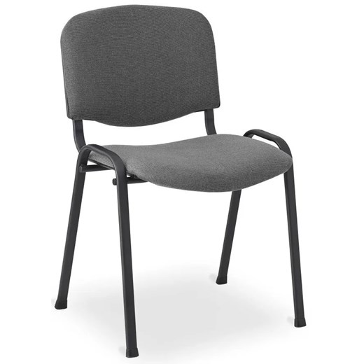 Szare Metalowe Sztaplowane Krzesło Konferencyjne Iso B7-T98 Elior Edinos.pl