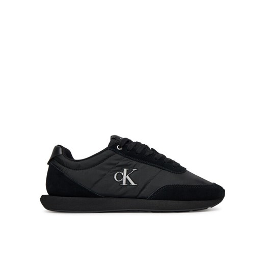 Calvin Klein Sneakersy Retro Runner Ess Mix Mat YM0YM01361 Czarny ze sklepu MODIVO w kategorii Buty sportowe męskie - zdjęcie 185719919