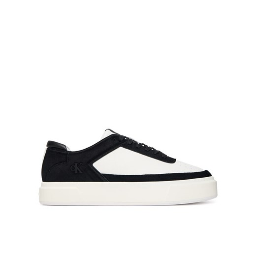 Calvin Klein Sneakersy Basket Cupsole Laceup Lth-Su YM0YM01354 Czarny ze sklepu MODIVO w kategorii Buty sportowe męskie - zdjęcie 185719928