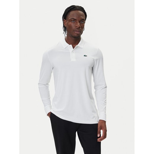 Lacoste Polo DH2615 Biały Regular Fit ze sklepu MODIVO w kategorii T-shirty męskie - zdjęcie 185719948