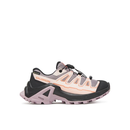 Salomon Trekkingi X Ultra Gore-Tex L47745700 Fioletowy ze sklepu MODIVO w kategorii Buty trekkingowe dziecięce - zdjęcie 185719959
