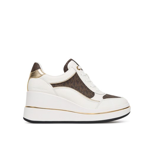 MICHAEL Michael Kors Sneakersy Emmy 43F5EMFS4L Biały ze sklepu MODIVO w kategorii Buty sportowe damskie - zdjęcie 185720046
