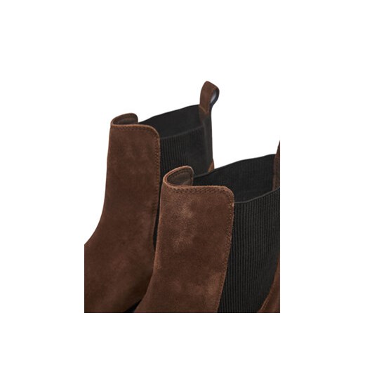 Tommy Hilfiger Sztyblety Flag Boot FW0FW08780 Brązowy Tommy Hilfiger 37 MODIVO