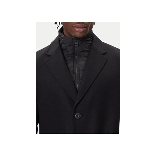 HUGO Płaszcz wełniany Milogan2541 50546546 Czarny Regular Fit 54 MODIVO
