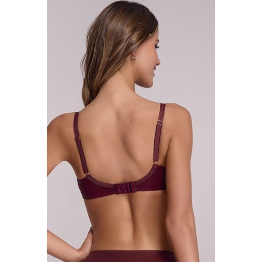 Ava biustonosz półusztywniany semi-soft 2196 Maxi, Kolor burgund, Rozmiar 100E, Ava ze sklepu Primodo w kategorii Biustonosze - zdjęcie 185721075