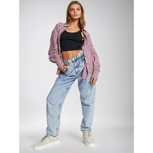 Monki Koszula w kolorze czerwonym Monki L promocyjna cena Limango Polska