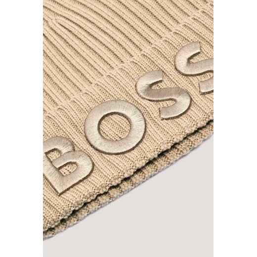 BOSS BLACK Wełniana czapka Lara OS Gomez Fashion Store