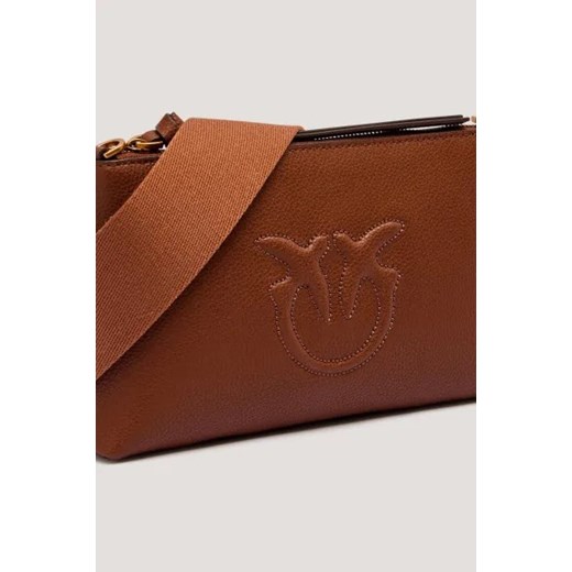 Pinko Skórzana kopertówka FLAT HORIZONTAL MINI Pinko OS Gomez Fashion Store