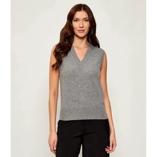 Weekend MaxMara Kaszmirowa kamizelka CARLOS | Regular Fit ze sklepu Gomez Fashion Store w kategorii Kamizelki damskie - zdjęcie 185722757