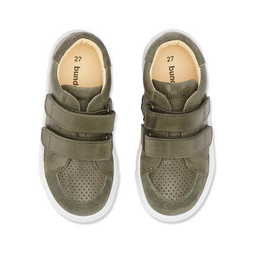 Bundgaard Skórzane sneakersy "Skate Strap" w kolorze khaki Bundgaard 31 wyprzedaż Limango Polska