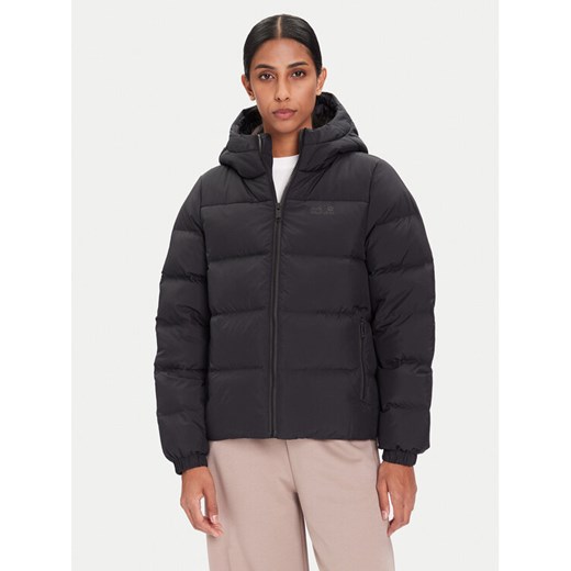 Jack Wolfskin Kurtka puchowa Frozen Palace A65097 Czarny Regular Fit ze sklepu MODIVO w kategorii Kurtki damskie - zdjęcie 185724117