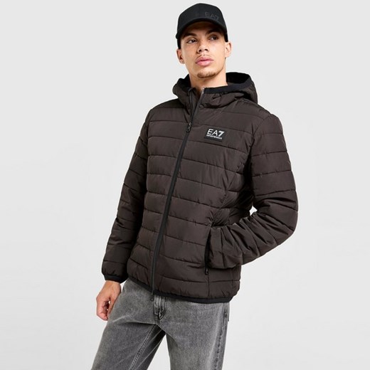 EMPORIO ARMANI 7 KURTKA ZIMOWA BADGE BFL JKT BLK ze sklepu JD Sports  w kategorii Kurtki męskie - zdjęcie 185724679