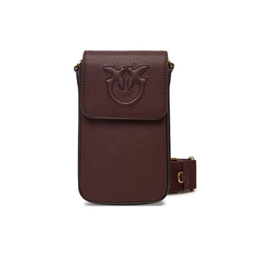 Torebka na telefon PINKO Phone Case Utility AI 25-26 PCPL 105355 A29Q Bordowy ze sklepu eobuwie.pl w kategorii Etui - zdjęcie 185725465
