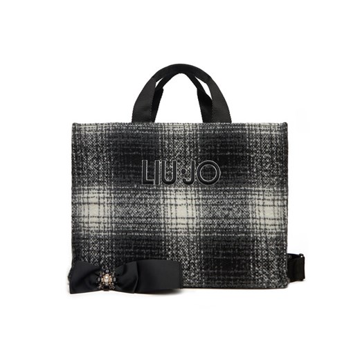 Torebka Liu Jo L Tote 2F5027 T6089 Szary ze sklepu eobuwie.pl w kategorii Torby Shopper bag - zdjęcie 185725507