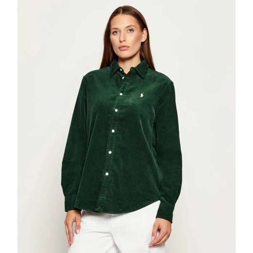 POLO RALPH LAUREN Sztruksowa koszula | Classic fit ze sklepu Gomez Fashion Store w kategorii Koszule damskie - zdjęcie 185726508
