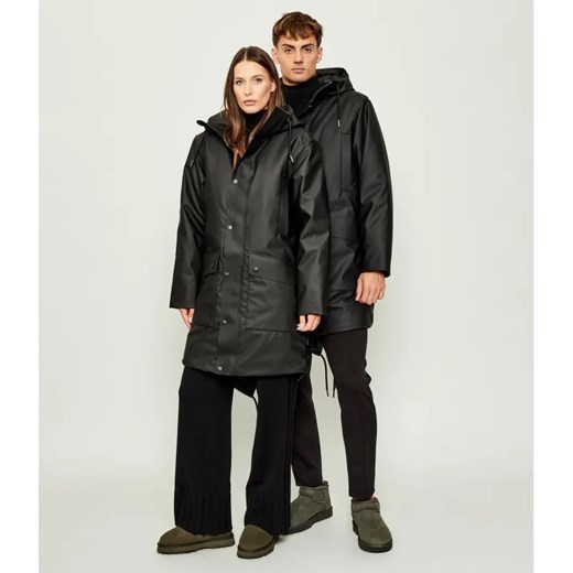 Rains Parka Nome Long W3T3 | Regular Fit ze sklepu Gomez Fashion Store w kategorii Parki męskie - zdjęcie 185726536