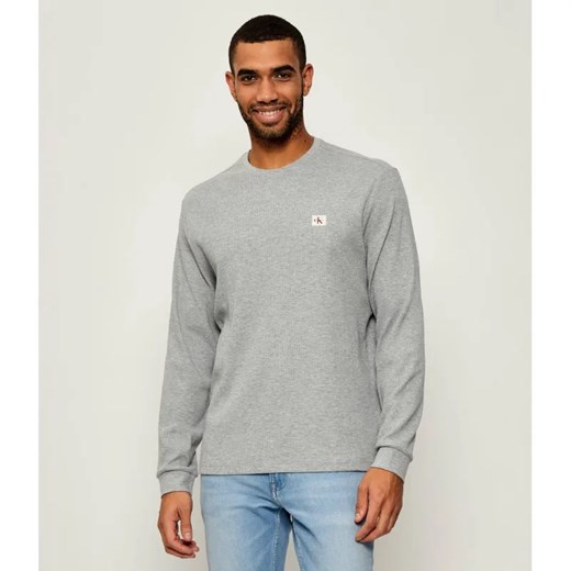 Calvin Klein Jeans Longsleeve | Regular Fit ze sklepu Gomez Fashion Store w kategorii T-shirty męskie - zdjęcie 185726548