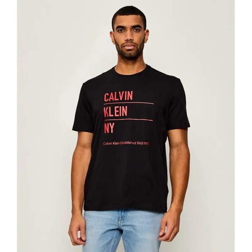 Calvin Klein Jeans T-shirt | Regular Fit ze sklepu Gomez Fashion Store w kategorii T-shirty męskie - zdjęcie 185726586