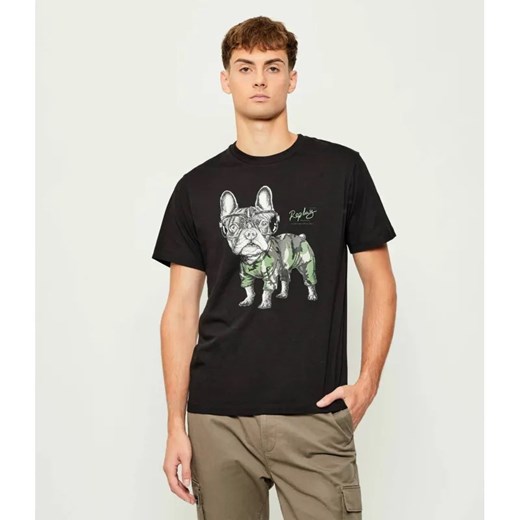 Replay T-shirt | Regular Fit ze sklepu Gomez Fashion Store w kategorii T-shirty męskie - zdjęcie 185726607