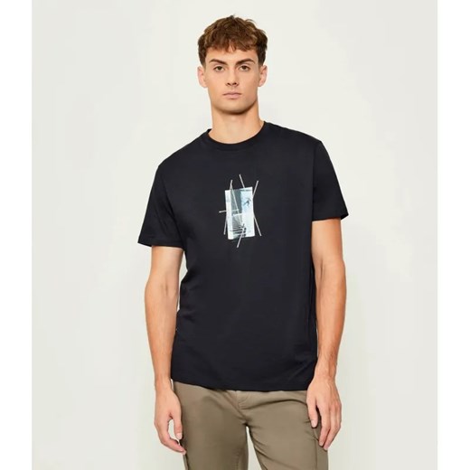 Armani Exchange T-shirt | Regular Fit ze sklepu Gomez Fashion Store w kategorii T-shirty męskie - zdjęcie 185726627