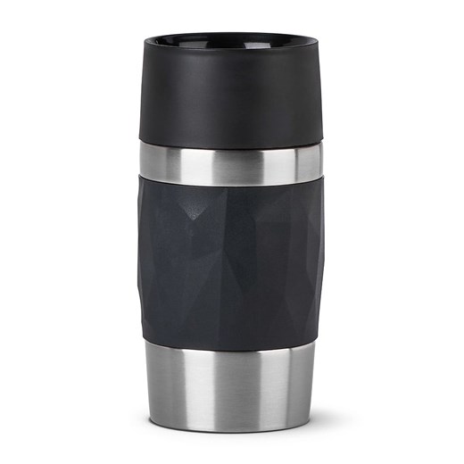 Emsa Kubek termiczny &quot;Travel Mug Compact&quot; w kolorze czarnym - 300 ml ze sklepu Limango Polska w kategorii Kubki termiczne - zdjęcie 185727848