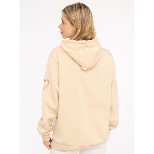 Zwillingsherz Bluza &quot;LOVE 2.0&quot; w kolorze beżowym Zwillingsherz S/M promocja Limango Polska