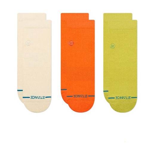 Skarpety Icon Quarter 3 pary Stance ze sklepu SPORT-SHOP.pl w kategorii Skarpetki męskie - zdjęcie 185729309