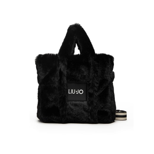 Liu Jo Torebka M Tote TF5270 E0374 Czarny ze sklepu MODIVO w kategorii Torebki damskie - zdjęcie 185729919