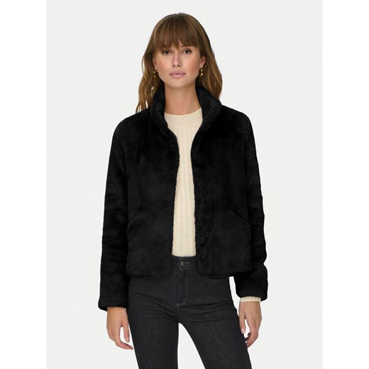 ONLY Futro Newvida 15295423 Czarny Regular Fit ze sklepu MODIVO w kategorii Futra damskie - zdjęcie 185731029